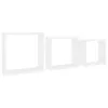 VidaXL 323949, MDF, Biały, 300 mm, 100 mm, 300 mm, 3 szt. Podgląd zdjęcia produktu 1