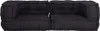vidaXL 2-Sitzer-Modulsofa Anthrazit 140x70x36 cm Stoff Produktbild-Vorschau 3