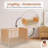 Best For Kids Gitterbett Natur 2 in 1 Patrick 70x140 cm Produktbild-Vorschau 6
