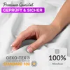 EllaTex Premium Mikrofaser Bettwäsche 200x200 + 2x 80x80 cm Produktbild-Vorschau 5