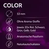 VIBRATISSIMO Color Kondome 53mm 100er Pack & Gleitgel Set | Produktbild-Vorschau 2