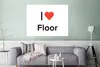 MuchoWow® Poster Ich liebe - Boden - Mädchen 120x90 cm - Produktbild-Vorschau 5