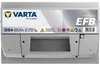 VARTA Dynamic EFB D54 Starterbatterie 12V 65Ah 650A/EN B13 Produktbild-Vorschau 4