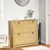 vidaXL Szafka na buty Corona 99x32x85 cm lite drewno Podgląd zdjęcia produktu 3