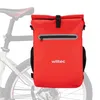 Wiltec borsa portapacchi rossa, borsa da bici zaino 20 l Anteprima dell’immagine prodotto 6