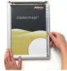 deflecto Plakatrahmen, DIN A5, silber eloxiert Produktbild-Vorschau 4