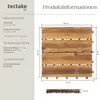 tectake® Terrassenfliesen Tabula 20er Set mit Klicksystem Produktbild-Vorschau 5