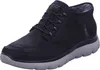 A single black Skechers sneaker boot is shown from a side-angle on a white background. Produktbild-Vorschau