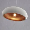 Lindby Pendellampe Gerwina, weiß/gold, Metall, 40 cm, E27 Produktbild-Vorschau 5