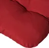 Beautissu Comodo materassino Deckchair, 200x50x8 cm, rosso Anteprima dell’immagine prodotto 2