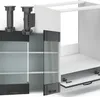 Eckküche Vicco Fame-Line Anthrazit Landhaus/Weiß 287 x 46 Produktbild-Vorschau 7