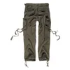 A pair of olive-colored cargo pants is shown laid flat against a white background. Produktbild-Vorschau