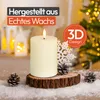 Meisterhome® Set di 3 candele LED senza fiamma Ribble con Anteprima dell’immagine prodotto 3