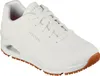 A white Skechers UNO SR shoe with a brown sole. Produktbild-Vorschau