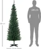 HOMCOM Sztuczna choinka bożonarodzeniowa 180 cm Sztuczna Podgląd zdjęcia produktu 5