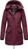 Navahoo Damen Winterjacke Langer Parka Warm Stepp Mantel Produktbild-Vorschau 2