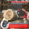 Akku Mini-Kettensäge - 21V Astsäge - 15 cm Schwert - Produktbild-Vorschau 5
