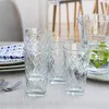 sada 12 h dlouhých sklenic na nápoje - 370 ml - 8 x 5,5 x Náhled obrázku produktu 5