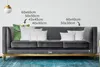 MuchoWow® Zierkissen Sofakissen Wohnzimmer Dekokissen 60x60 Produktbild-Vorschau 3