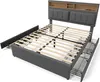 Flieks Polsterbett 160x200cm mit USB und Steckdosen, Produktbild-Vorschau 10