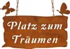 Rost Schild Platz zum Träumen 50cm x 32cm  Edelrost Schild Produktbild-Vorschau 2
