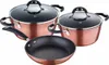 Topfset Bergner Pandora Kupfer Geschmiedetes Aluminium (5 Produktbild-Vorschau 1