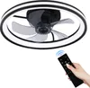 Jayseuw Ventilateur de plafond LED Plafonnier 3 Voir les images du produit 9