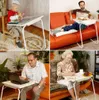Stolik do łóżka, na laptopa, regulacja wysokości i blatu, Podgląd zdjęcia produktu 2