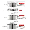 Outdoor-Edelstahl-Camping-Kochgeschirr-Set Wandern Produktbild-Vorschau 8