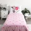 Minnie Mouse Bettbezug Weiß/Rosa - 140 x 200 cm - Baumwolle Anteprima dell’immagine prodotto 3