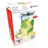 Glaskanne mit Deckel - 1,3 Liter - Transparent Produktbild-Vorschau 2
