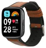 kwmobile Leder Uhrenarmband für Xiaomi Redmi Watch 3 Active Produktbild-Vorschau 1