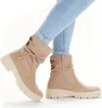 Rieker Damen Stiefelette Boot coole Profilsohle Zierband Produktbild-Vorschau 21
