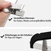 Brixy 20 Kleiderbügel – Hosenbügel – Samt – Mit Klammern – Produktbild-Vorschau 6