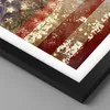 Gerahmtes Poster - Schwarzer Rahmen - Amerika Flagge Produktbild-Vorschau 2