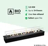 Xaralyn cheminée éthanol - brûleur éthanol XL - avec lèvre Voir les images du produit 7