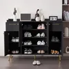 Flieks Schuhschrank Schuhkommode mit 2 Schubladen und 4 Produktbild-Vorschau 2