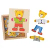 Bigjigs Toys Mr Bear Dressing Puzzle Podgląd zdjęcia produktu 1