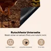 KitchenYeah© Herdabdeckplatte Zwei Hühner in einem Auslauf Produktbild-Vorschau 5