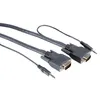 ROLINE VGA+Audio kabel, MD15HD+jack3,5M - MD15HD+jack3,5M, Náhled obrázku produktu 1