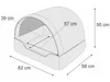 Hundebett & Hundehütte PROMPTER (82x58 cm) | Katzenbett, Produktbild-Vorschau 10