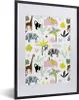 MuchoWow® MuchoWow® Gerahmtes Poster Tiere - Baum - Muster Produktbild-Vorschau 1