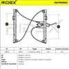 RIDEX 1561W0663 Elektrischer Fensterheber Vorne Rechts Produktbild-Vorschau 8
