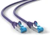CAT 6A Patchkabel, S/FTP (PiMF), violett Kupferleiter (CU), Produktbild-Vorschau 6