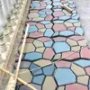LZQ 2 Stück Betonform 43x43x4cm Schalungsform DIY Produktbild-Vorschau 7