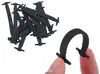 GKA 16 Stück elastische Silikon Schnürsenkel schwarz Produktbild-Vorschau 4