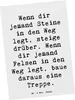 Mr. & Mrs. Panda Postkarte Spruch Stolpersteine im Alltag Produktbild-Vorschau 1