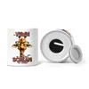 A yawn is a silent scream for coffee Spardose lustiger Produktbild-Vorschau 2
