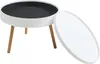Table basse 'Bongard' avec plateau amovible Ø60 x 45 cm Voir les images du produit 6