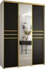 MEBLE KRYSPOL Davos 11 Schrank, drei Türen - 235,2x180x60 Produktbild-Vorschau 1